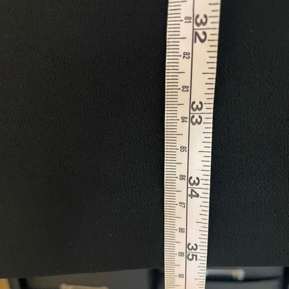 Theory Jasneah Admiral Crepe Mini Dress Black Size 4 - Picture 8 of 11